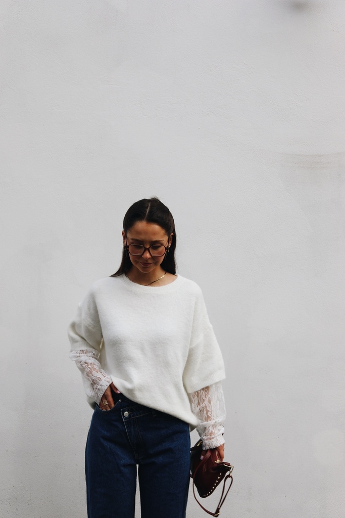 Pull Margault Dentelle 