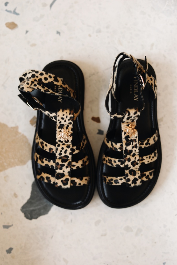 Sandales Céline (léo print) 