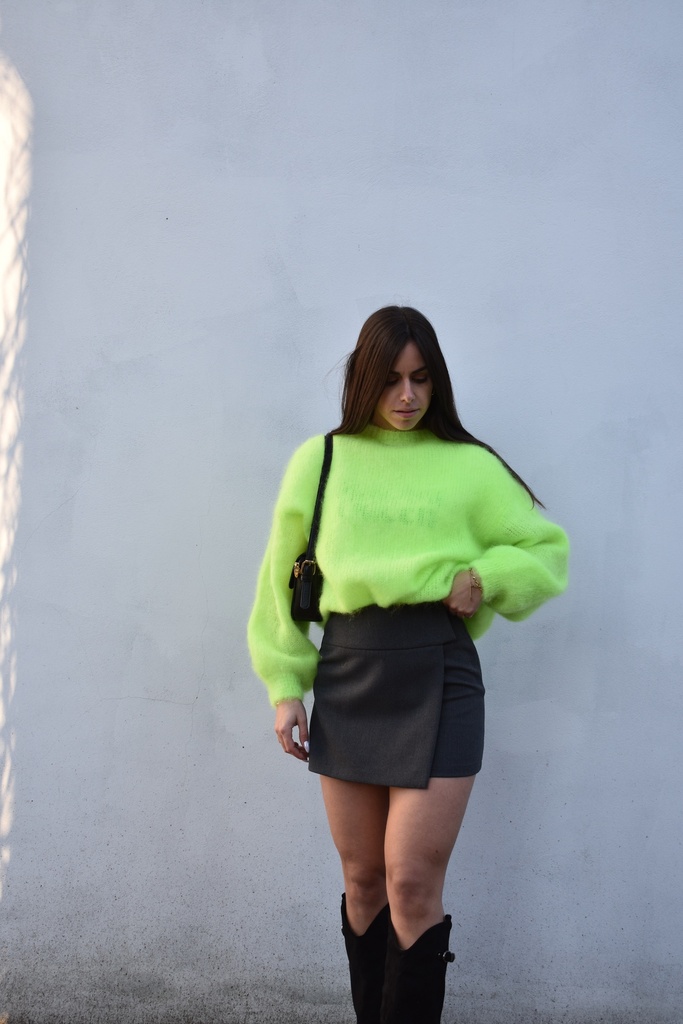 Pull Mohair Fluo