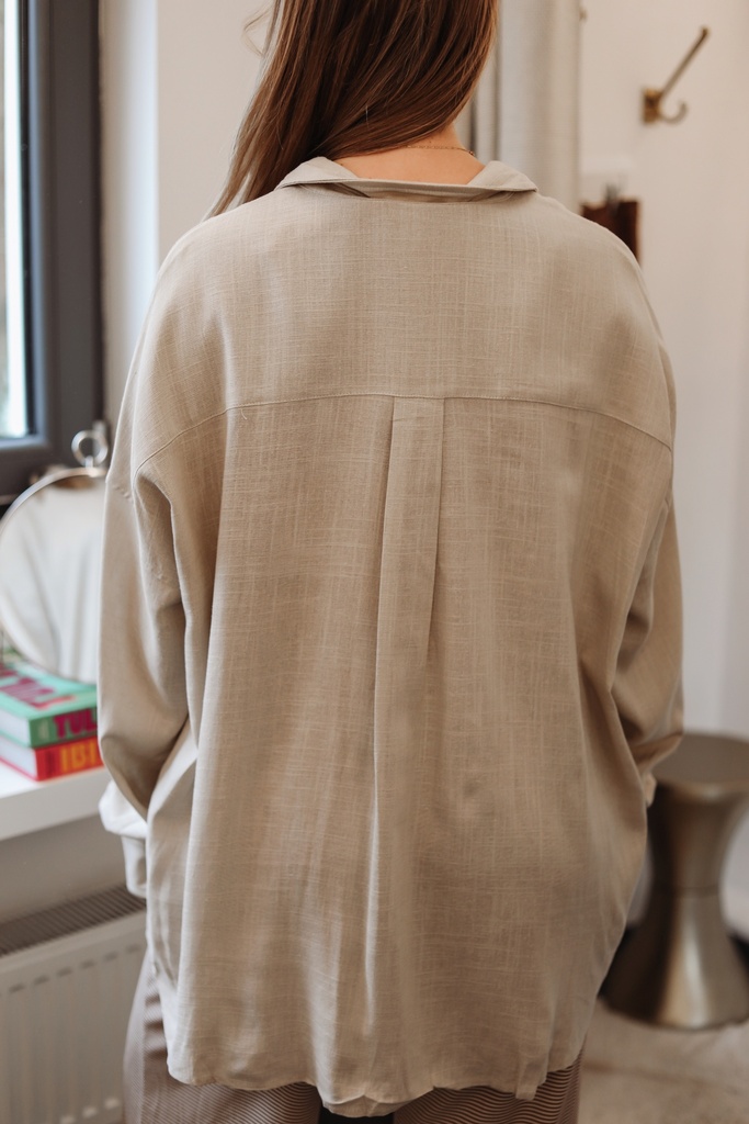 Chemise lin Aya (sable)