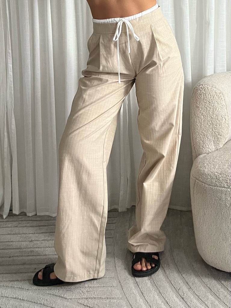 Pantalon Florence (sable)