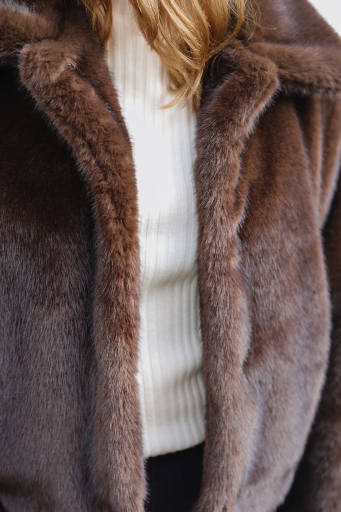 Veste faux fur Lola
