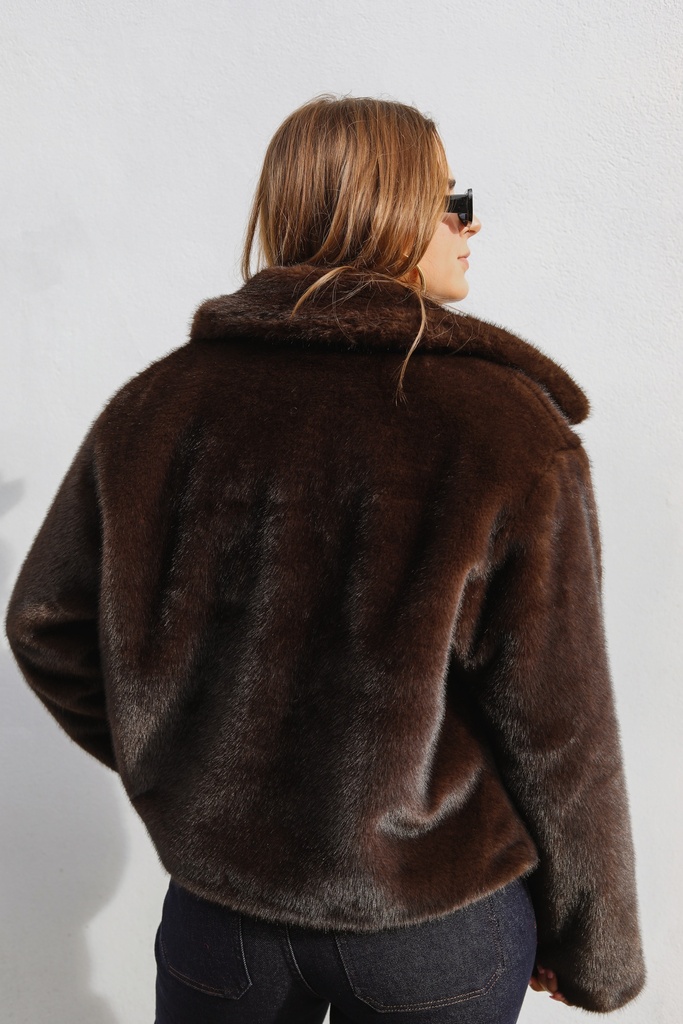 Veste faux fur Lola
