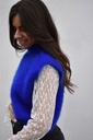 Débardeur Mohair (bleu roi)