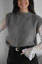 Débardeur Mohair (gris/taupe)