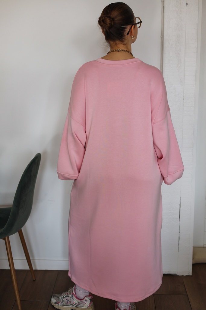 Robe Sweaty (rose)