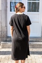 Robe t-shirt Alexandre (noir)