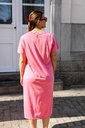 Robe t-shirt Alexandre (rose) 