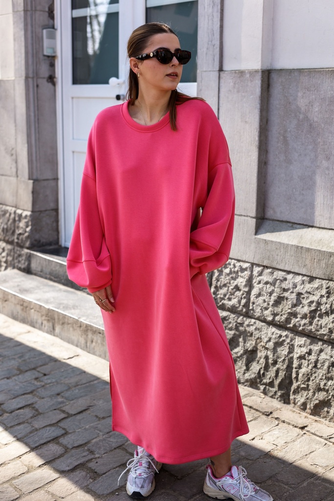 Robe Sweaty (rose bonbon)