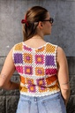 Haut crochet Cassiopé