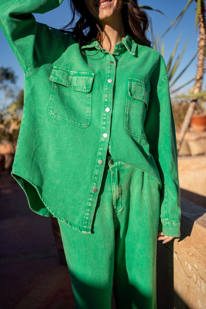 Chemise Green Myriam