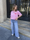 T-shirt Triple Heat (rose)