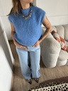 Débardeur Mohair (bleu) 