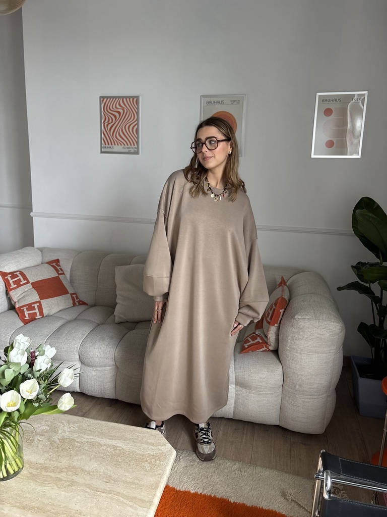Robe Sweaty (taupe) 