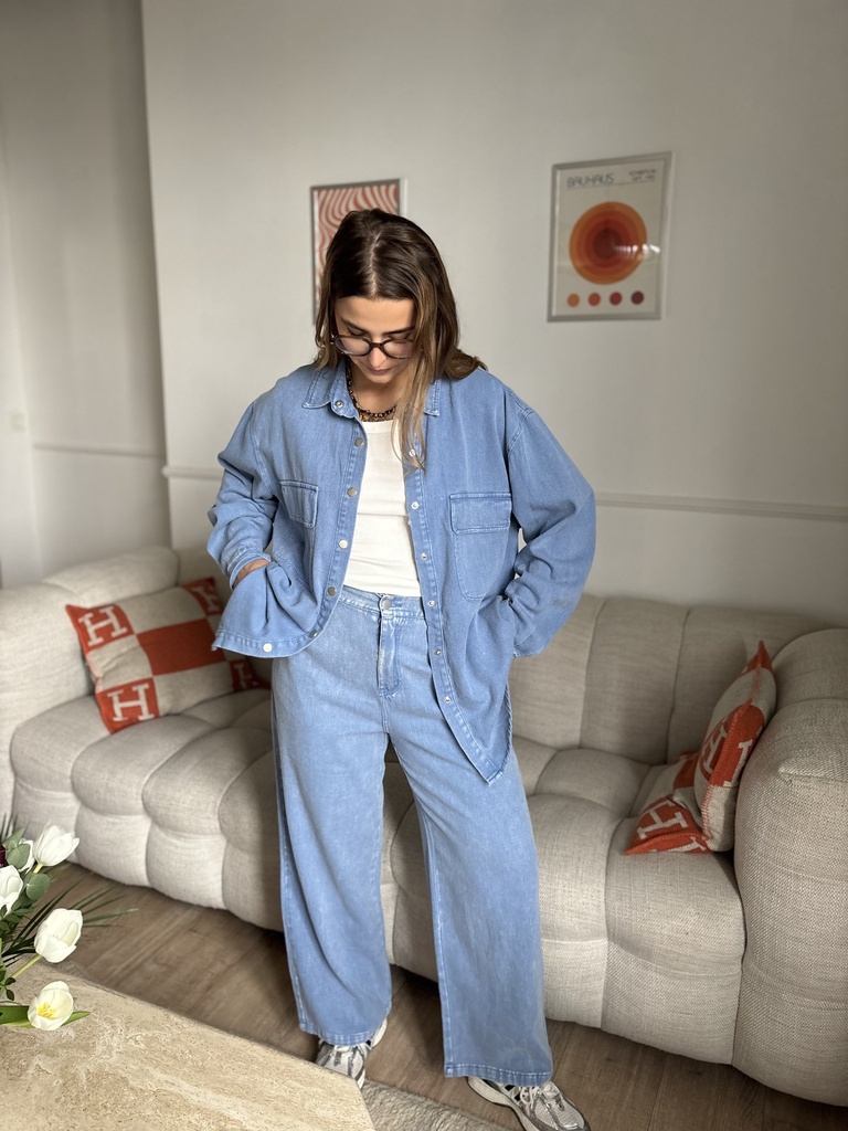 Chemise Myriam Blue 