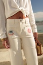 Jeans beige Sun 