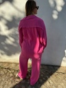 Ensemble gaze de coton (rose)