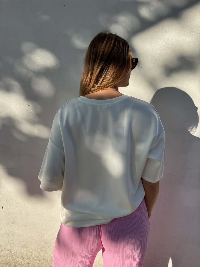 T-shirt loose Aloha