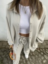 Ensemble gaze de coton (greige)