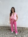 Débardeur mohair Thérèse (rose)