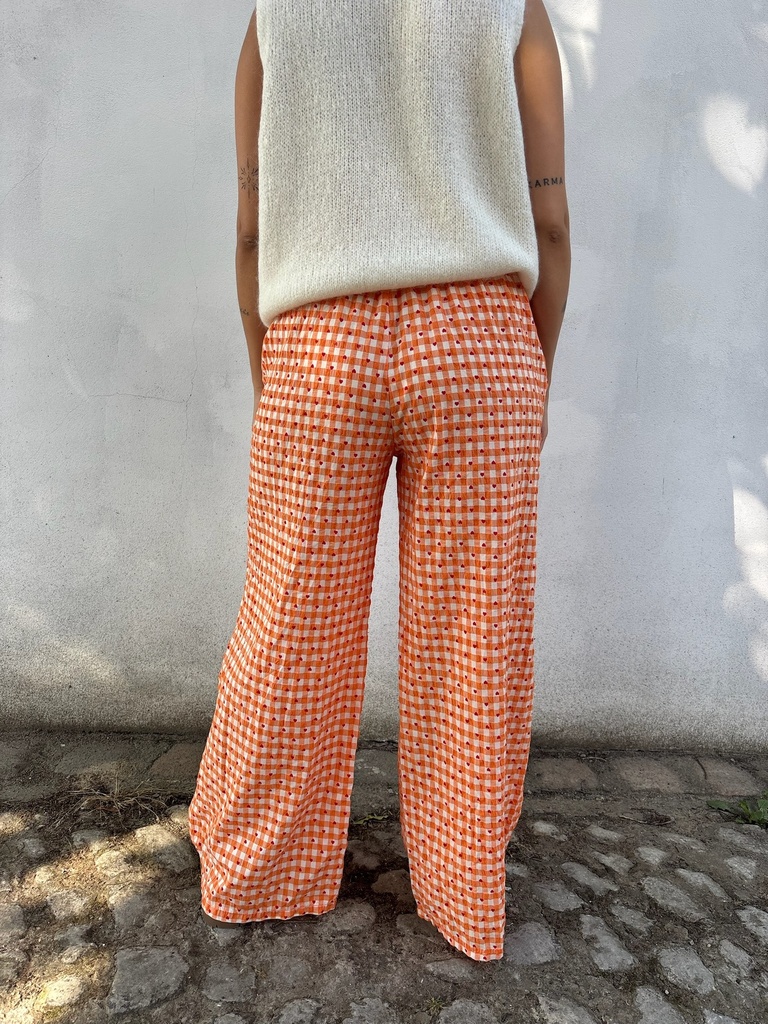 Pantalon Heart (orange)