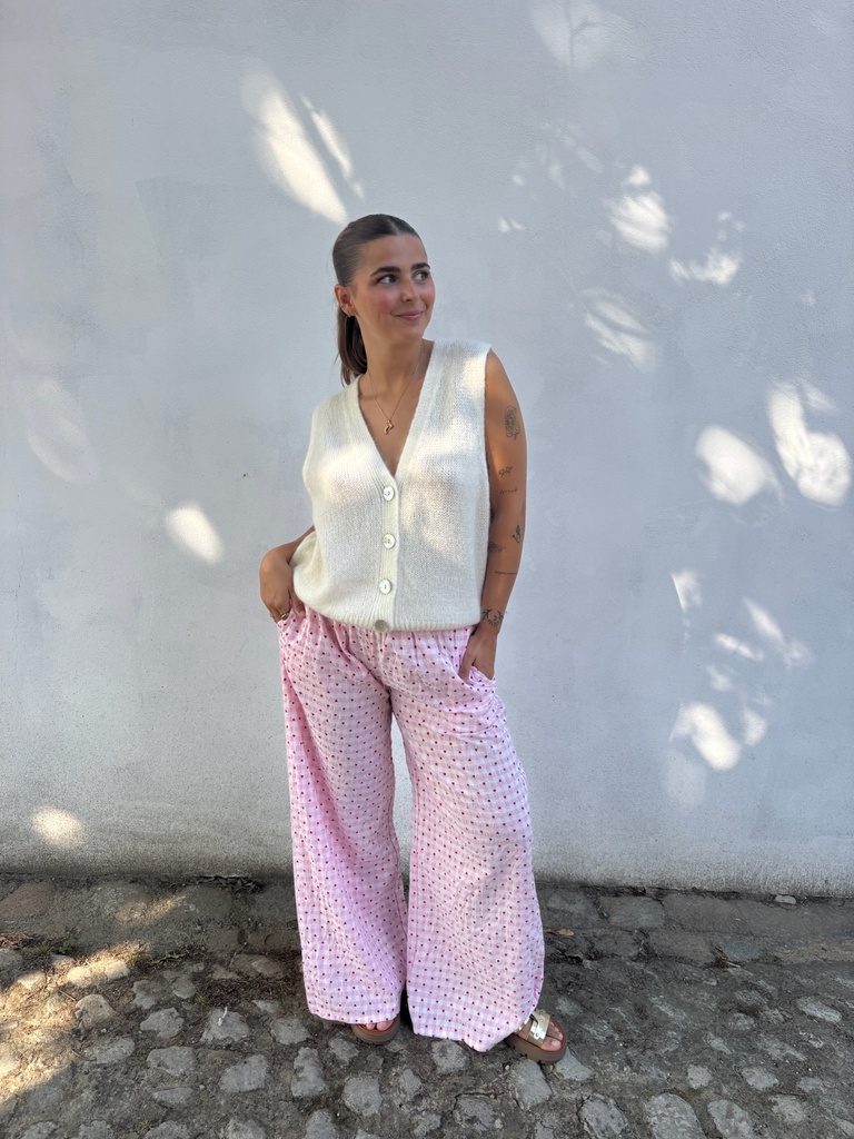 Pantalon Heart (rose)