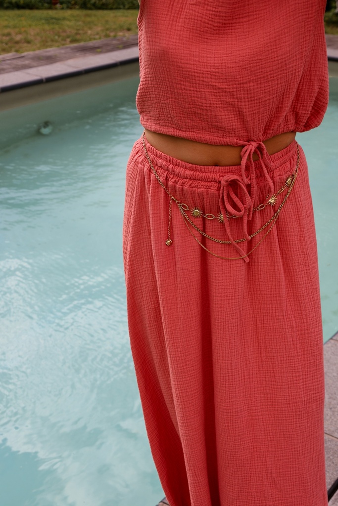 Ensemble gaze de coton Sandrine