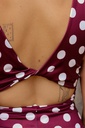 Robe Zoé burgundy 