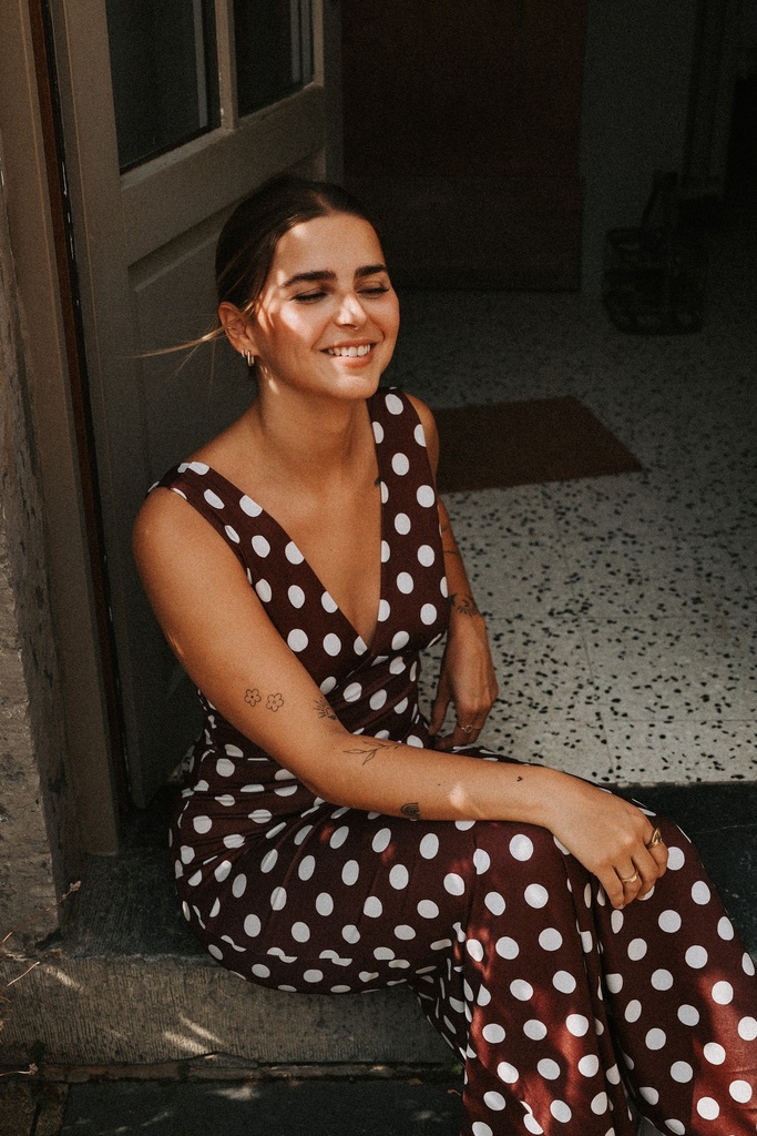 Robe Zoé burgundy 