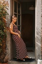 Robe Zoé burgundy 