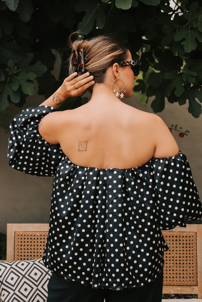 Top Polka (noir)