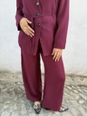 Ensemble tailleur Burgundy 