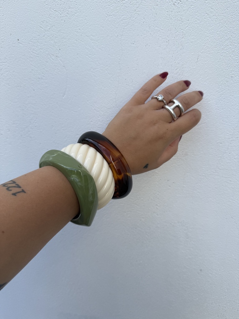 Bracelet Olga (crème)