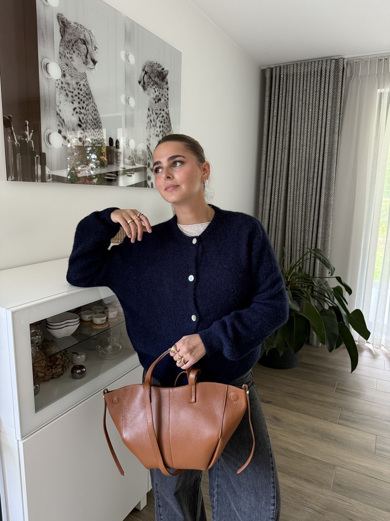 Sac Pol (cuir camel)