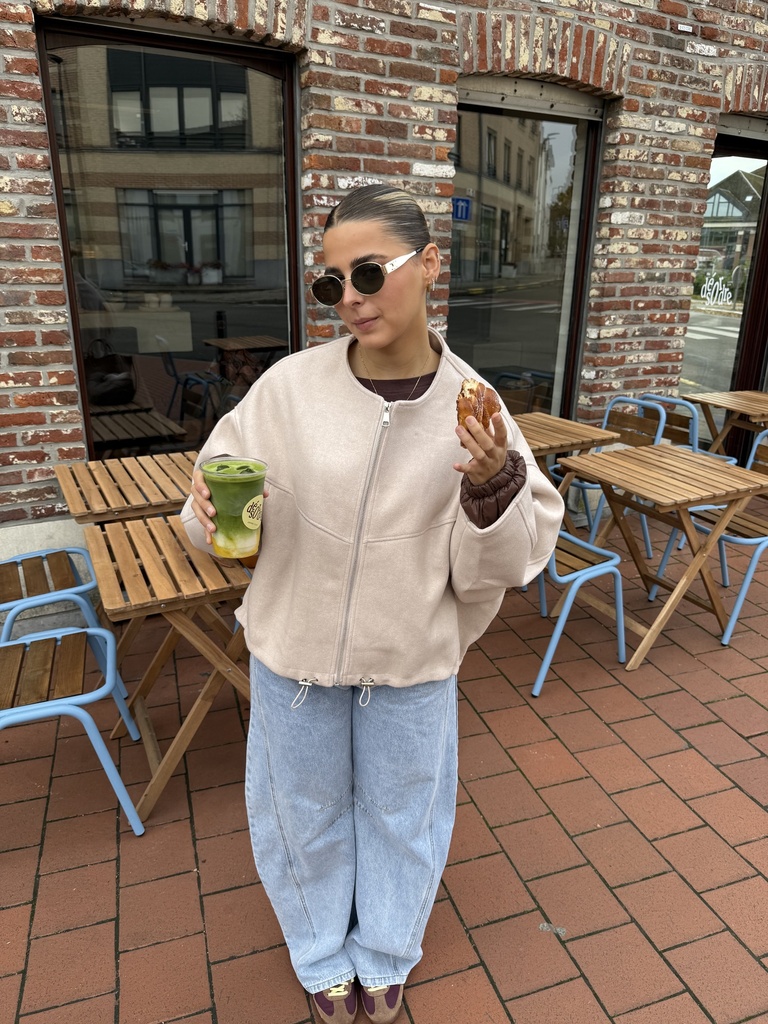 Veste Max (beige/choco)