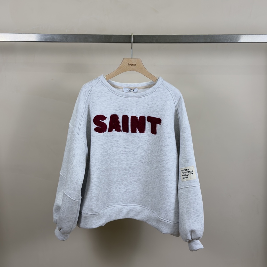 Sweatshirt Saint (gris)