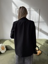 Blazer noir oversize Sanaé 