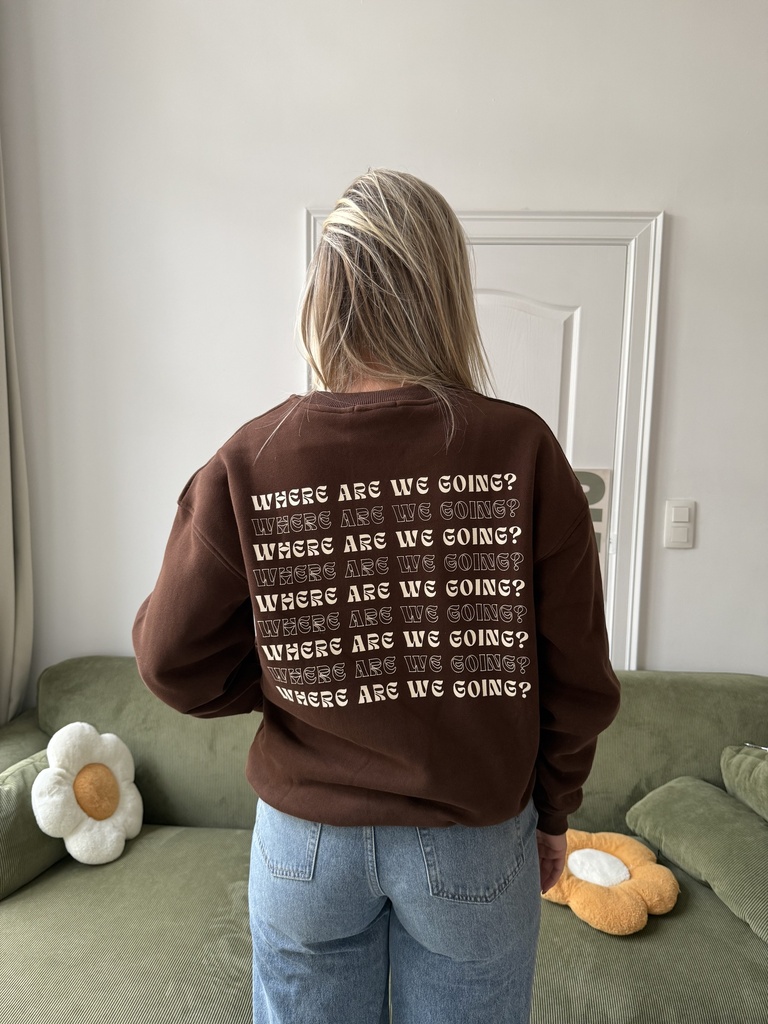 Sweatshirt Matcha Club (choco)