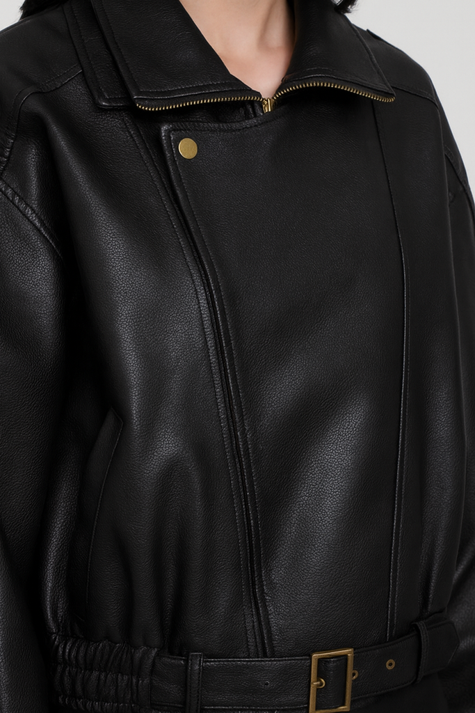 Blouson oversize Yves (noir)