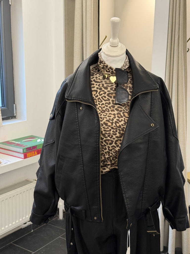 Blouson oversize Yves (noir)