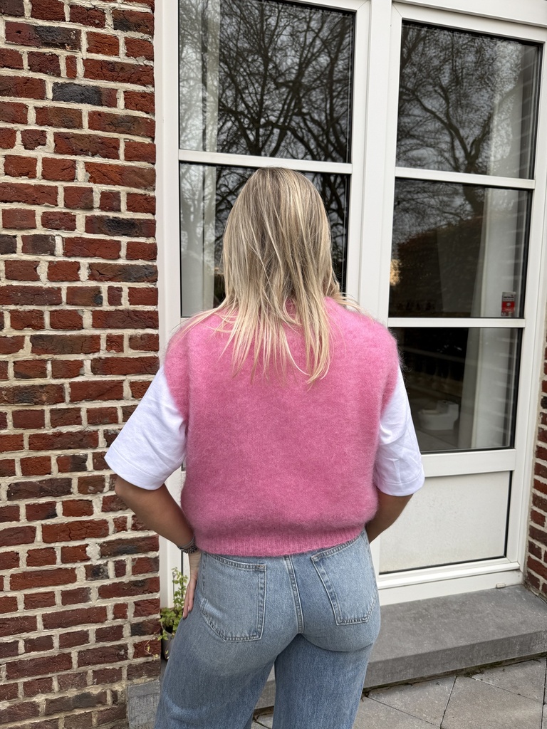 Débardeur Mohair (rose)