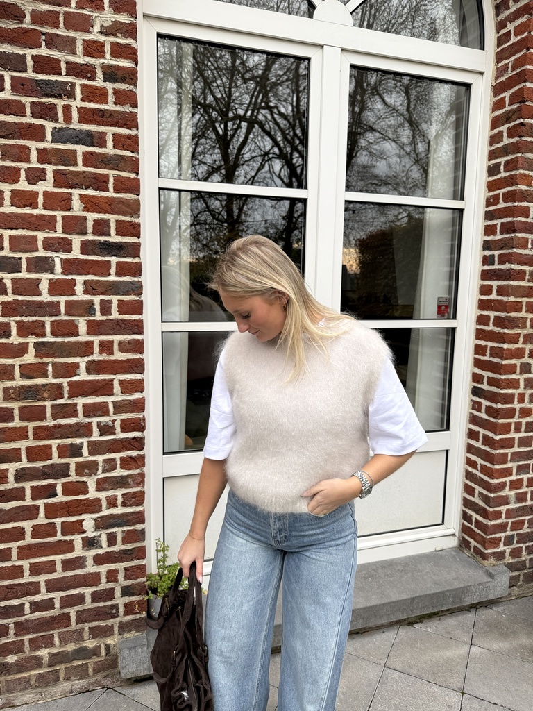 Débardeur Mohair (sable)