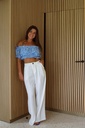 Haut dentelle Blue 
