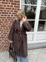 Manteau choco Laurelynn
