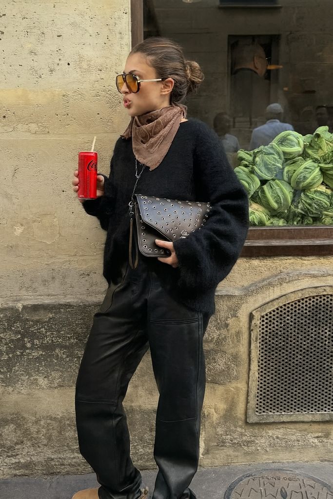 Carré bandana Katja (taupe)