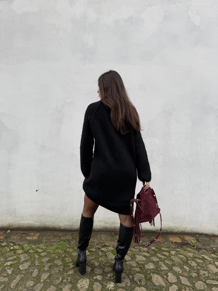 Robe pull Héra (noir)