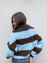 Pull tirette Melissa (choco/bleu)