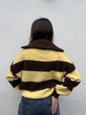 Pull tirette Melissa (choco/jaune)