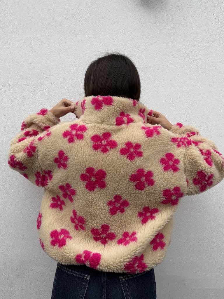 Polar Flower (blanc/rose)