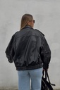 Blouson simili Saint (noir)